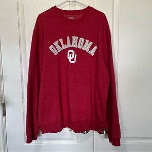 Oklahoma Sooners OU Crimson Red Sweatshirt 2XL